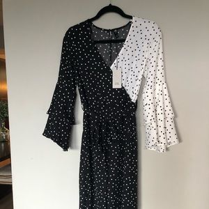 River Island Polka Dot Jumpsuit